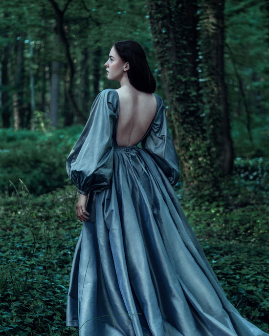 THE BLUE SILK DRESS – Frieda Lepold